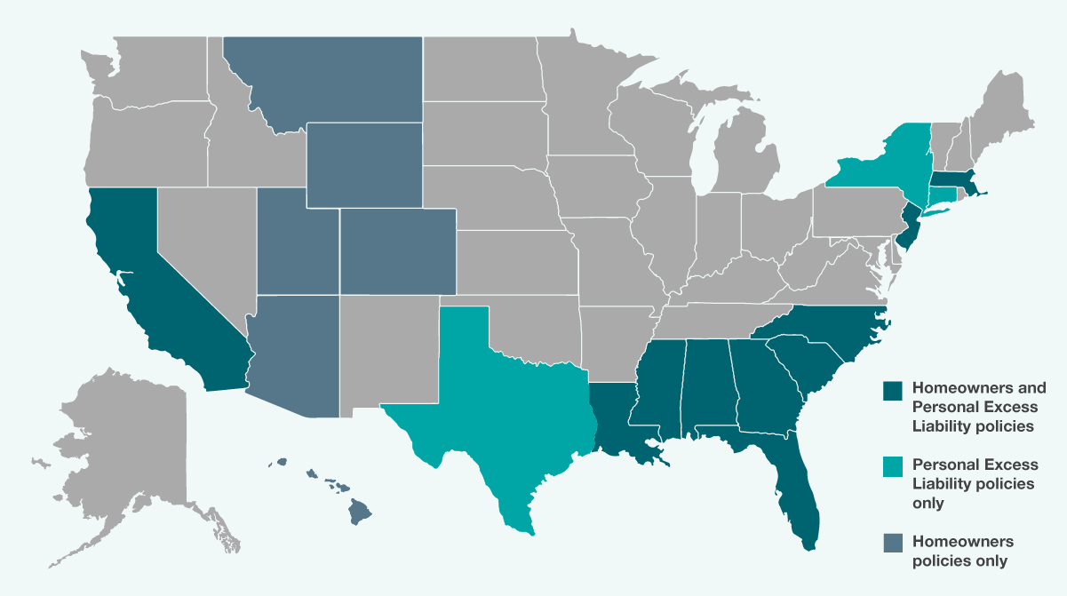map of states where coverage is available