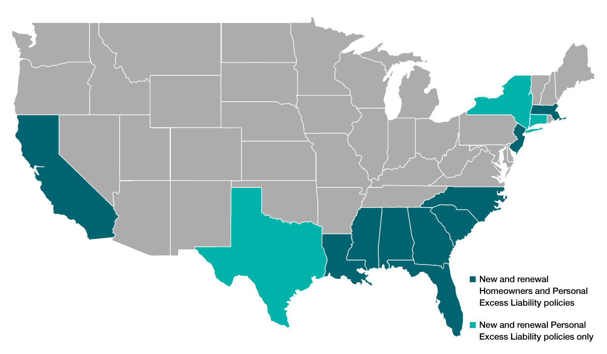 map of states where coverage is available